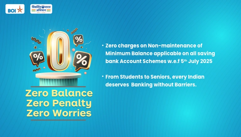 Waiver of Minimum Balance Charges