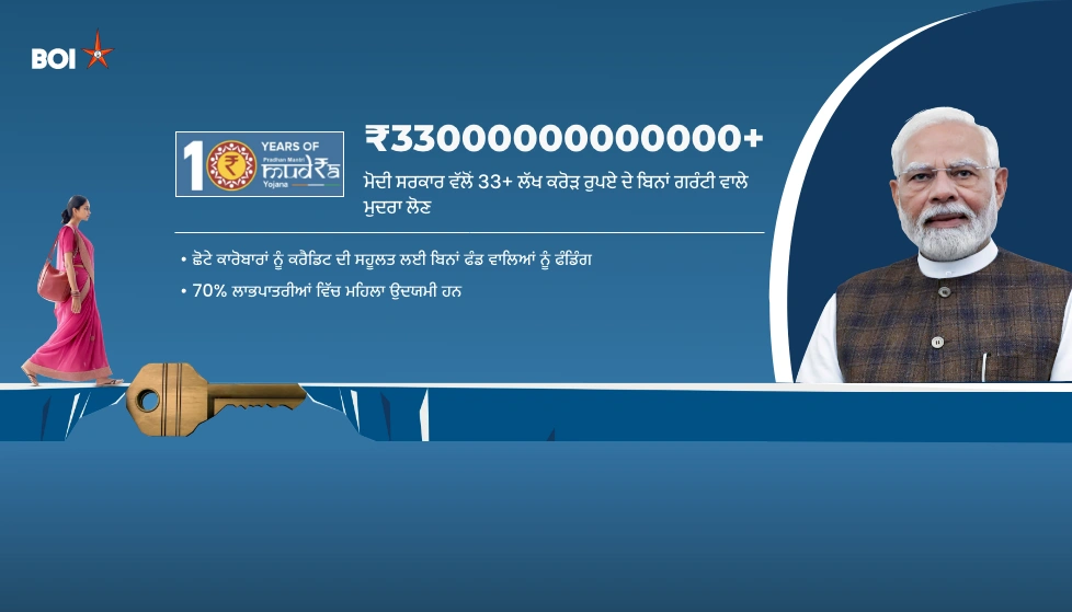 ਮੁਦਰਾ ਕਰਜ਼ੇ ਦੇ 10 ਸਾਲ ਪੂਰੇ ਹੋਣੇ